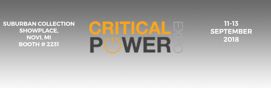 UNIPOWER to exhibit at Critical Power Expo 2018